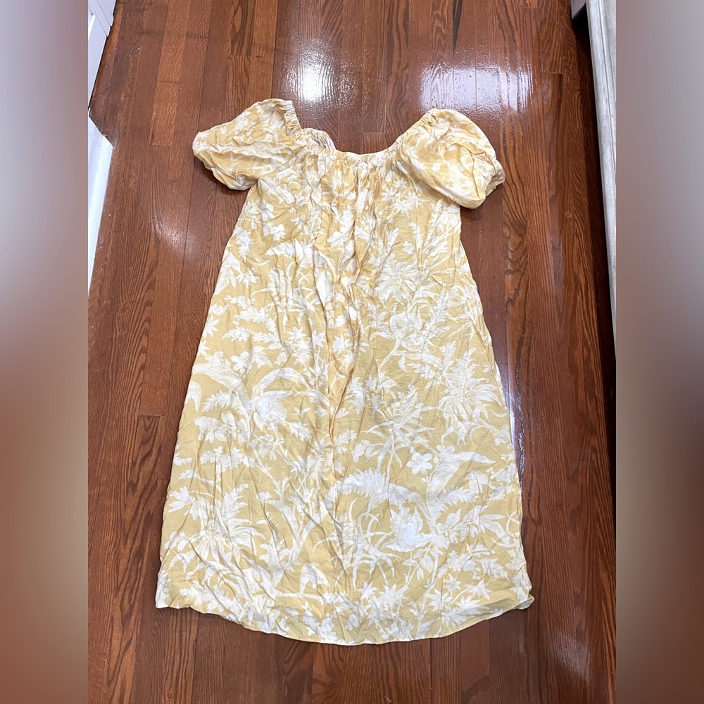 NWT palm tree beach cover up
